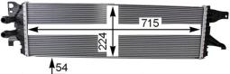 Low Temperature Cooler, charge air cooler MAHLE CIR8000P