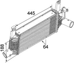 Charge Air Cooler MAHLE CI159000P