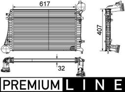 Charge Air Cooler MAHLE CI162000P