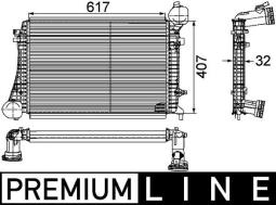 Charge Air Cooler MAHLE CI166000P