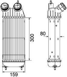 Charge Air Cooler MAHLE CI171000P