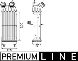 Charge Air Cooler MAHLE CI171000P