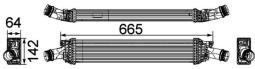 Charge Air Cooler MAHLE CI170000P