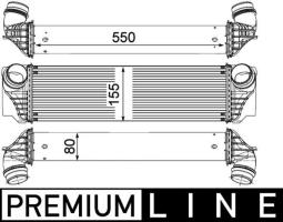 Charge Air Cooler MAHLE CI183000P