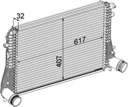 Charge Air Cooler MAHLE CI207000P