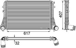 Charge Air Cooler MAHLE CI208000P