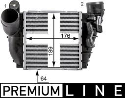 Charge Air Cooler MAHLE CI22000P