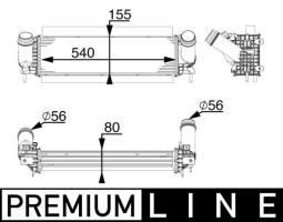 Charge Air Cooler MAHLE CI214000P