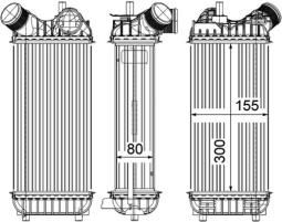 Charge Air Cooler MAHLE CI246000P