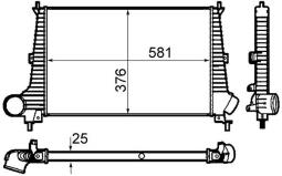 Charge Air Cooler MAHLE CI300000P