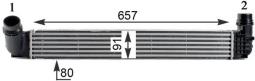 Charge Air Cooler MAHLE CI313000P