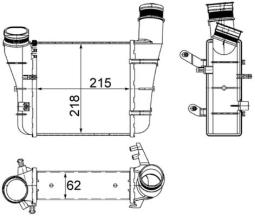 Charge Air Cooler MAHLE CI336000S