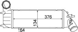 Charge Air Cooler MAHLE CI340000S