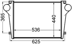 Charge Air Cooler MAHLE CI351000P