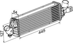 Charge Air Cooler MAHLE CI355000P