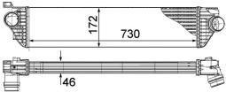 Charge Air Cooler MAHLE CI371000P