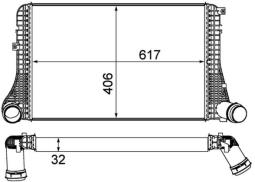 Charge Air Cooler MAHLE CI371000P