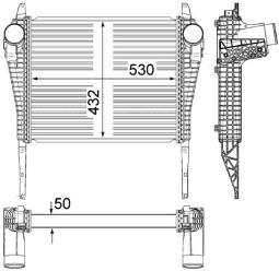 Charge Air Cooler MAHLE CI371000P