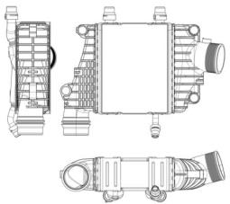 Charge Air Cooler MAHLE CI410000P