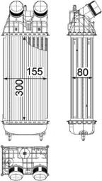 Charge Air Cooler MAHLE CI419000P
