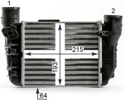 Charge Air Cooler MAHLE CI409000P