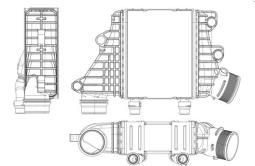 Charge Air Cooler MAHLE CI412000P