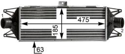 Charge Air Cooler MAHLE CI438000P