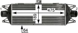 Charge Air Cooler MAHLE CI435000P