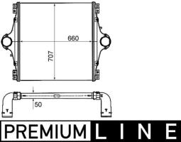 Charge Air Cooler MAHLE CI449000P