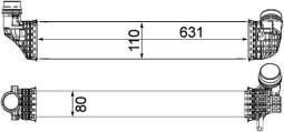 Charge Air Cooler MAHLE CI478000P