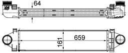 Charge Air Cooler MAHLE CI501000S
