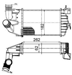 Charge Air Cooler MAHLE CI510000S