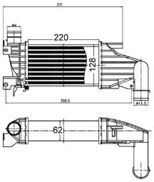 Charge Air Cooler MAHLE CI514000S