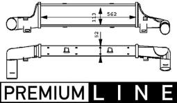 Charge Air Cooler MAHLE CI52000P