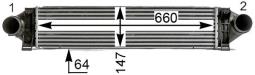 Charge Air Cooler MAHLE CI532000P