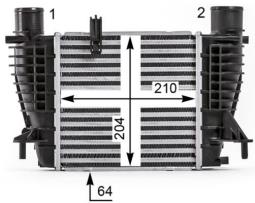 Charge Air Cooler MAHLE CI533000P