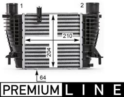 Charge Air Cooler MAHLE CI533000P