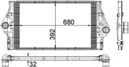 Charge Air Cooler MAHLE CI59000P