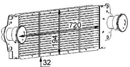 Charge Air Cooler MAHLE CI80000P