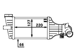 Charge Air Cooler MAHLE CI71000P