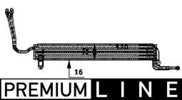 Oil Cooler, engine oil MAHLE CLC38000P