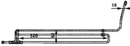 Oil Cooler, steering MAHLE CLC44000P