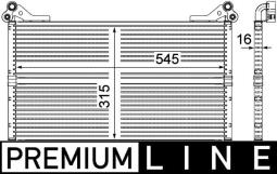 Oil Cooler, engine oil MAHLE CLC63000P