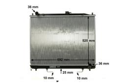 Radiator, engine cooling MAHLE CR1072000S