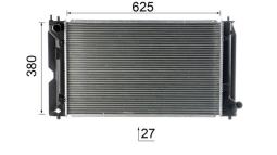 Radiator, engine cooling MAHLE CR1079000S