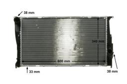 Radiator, engine cooling MAHLE CR1084000P