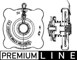 Cap, radiator MAHLE CRB18000P