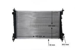 Radiator, engine cooling MAHLE CR1112000P