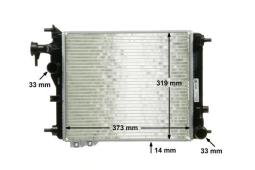 Radiator, engine cooling MAHLE CR1115000P