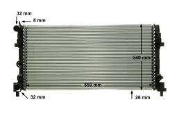 Radiator, engine cooling MAHLE CR1096000P